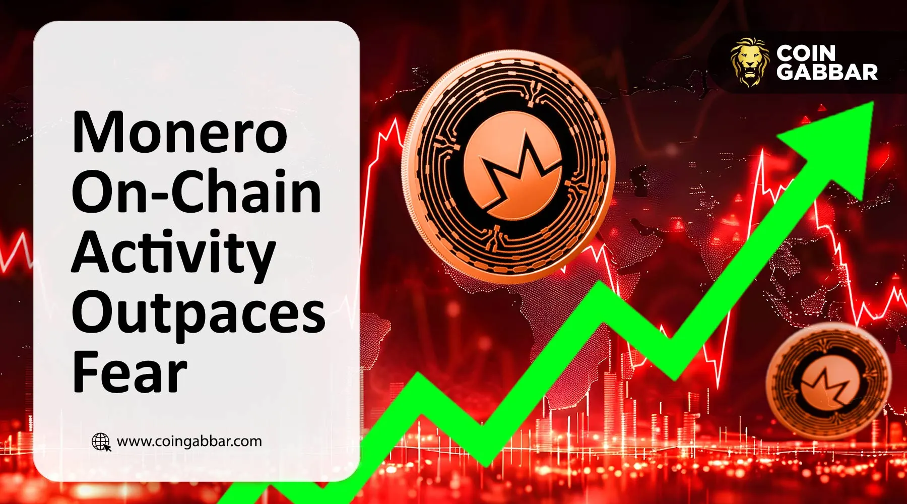 Monero On-Chain Activity Outpaces Fear