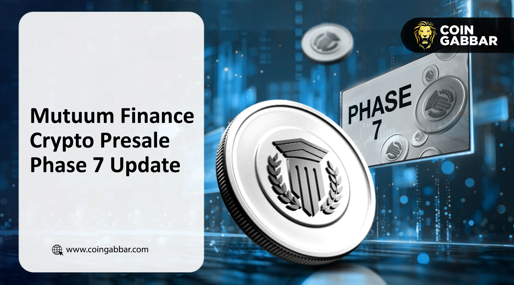 Mutuum Finance crypto presale MUTM tokenomics and Phase 7 progress