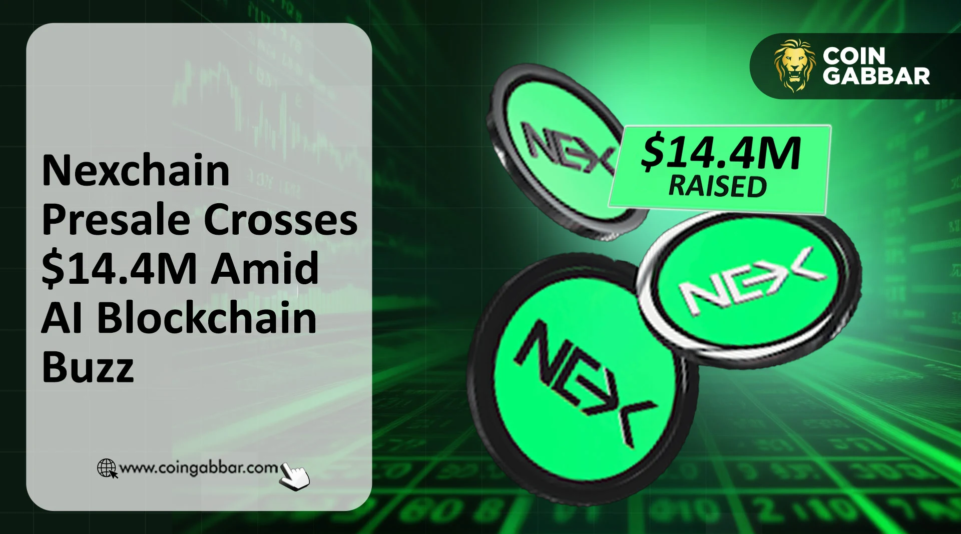 Nexchain Presale Crosses $14.4M Amid AI Blockchain Buzz