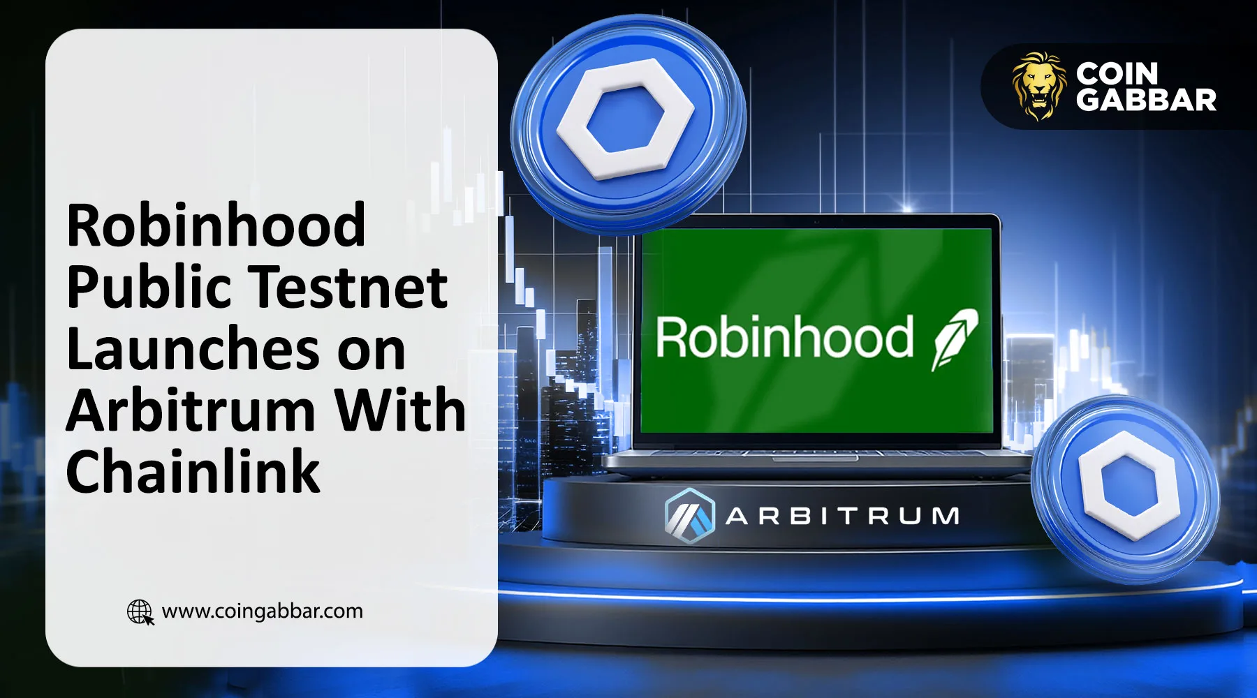 Robinhood Public Testnet Launches on Arbitrum With Chainlink