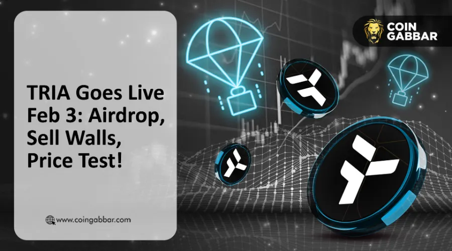 Tria airdrop listing and TRIA token exchange launch overview