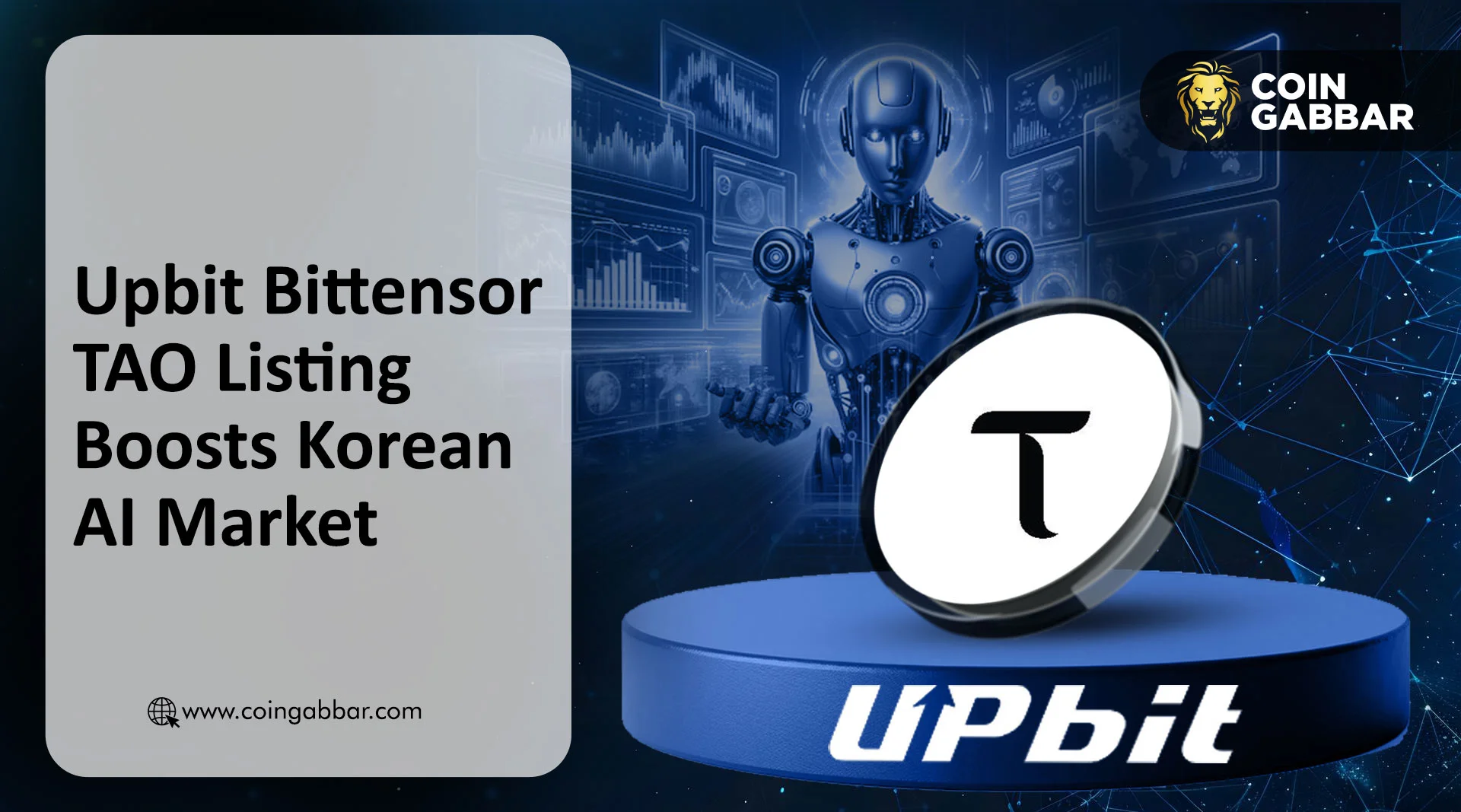 Upbit Bittensor TAO listing opens KRW BTC USDT trading pairs