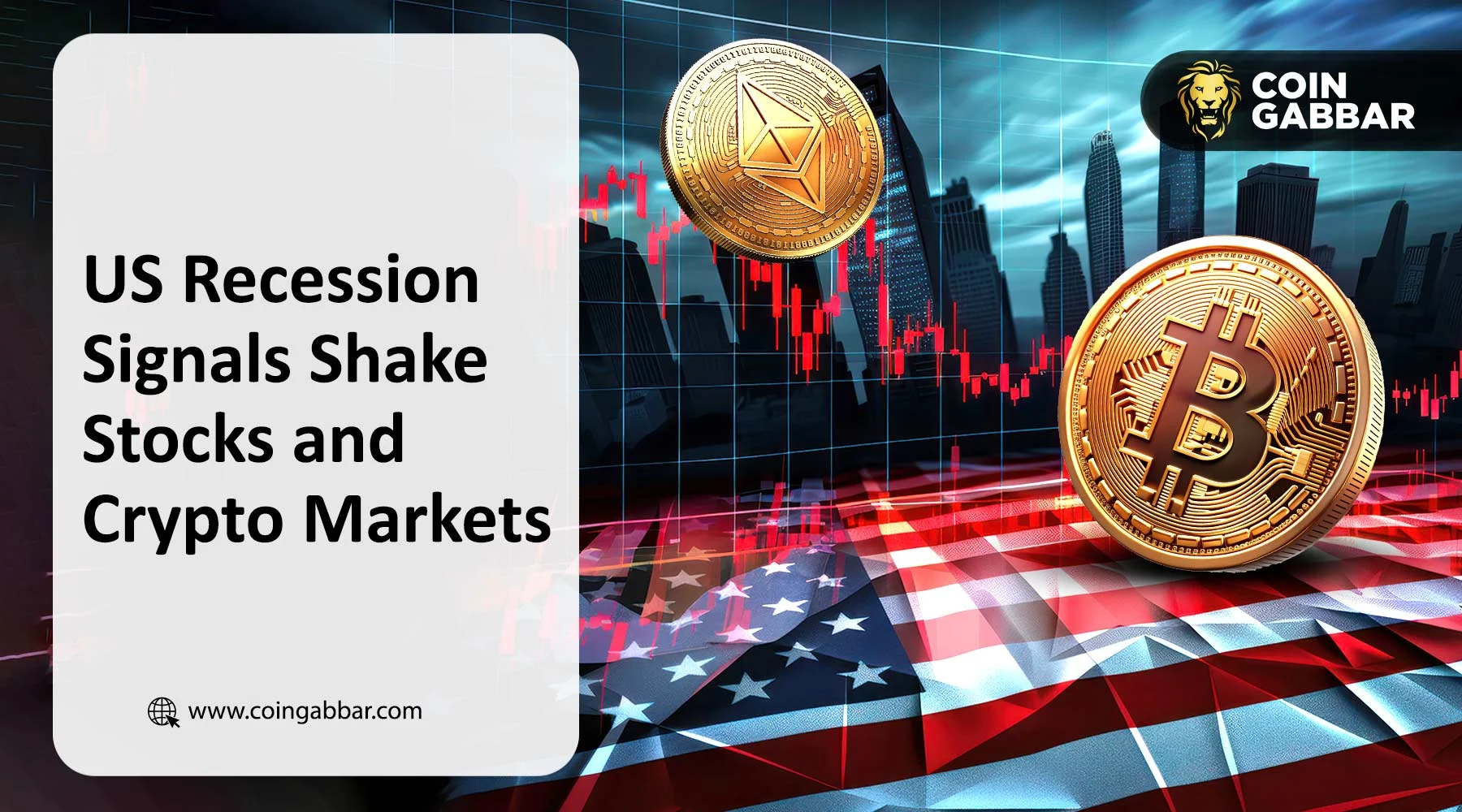 US Recession Signals Shake Stocks and Crypto Markets