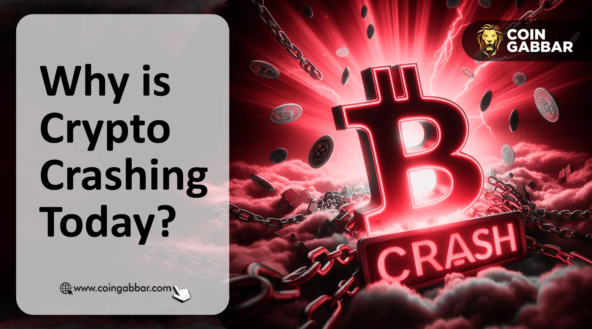 Why Is Crypto Crashing Today?