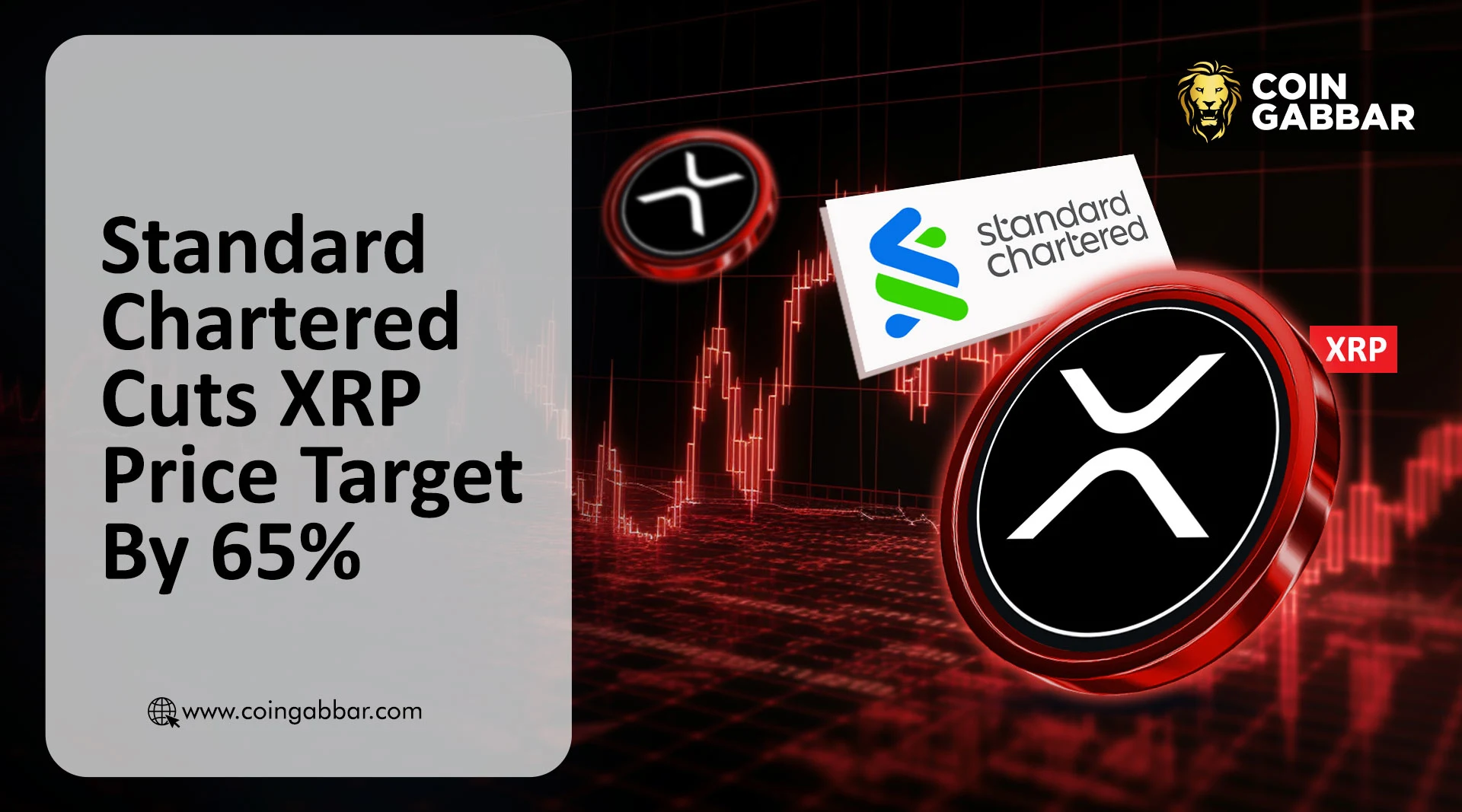 Standard Chartered Cuts XRP Price Target By 65%