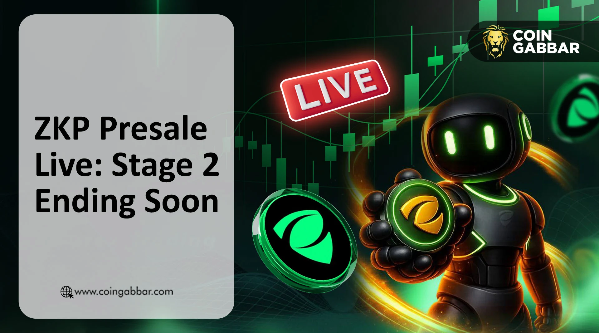 ZKP Presale Live: Stage 2 Ending Soon