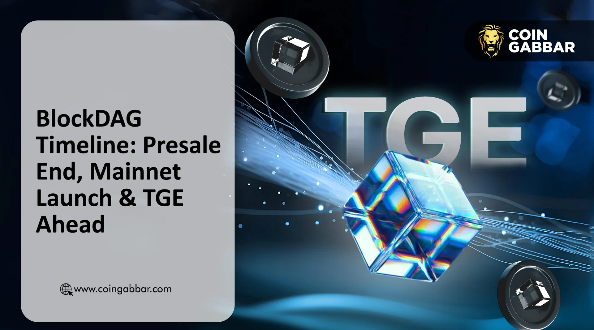 BlockDAG Listing date: Presale End, Mainnet Launch & TGE Ahead