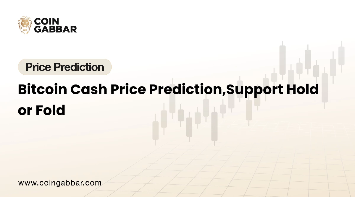 Bitcoin Cash Price Prediction,Support Hold or Fold