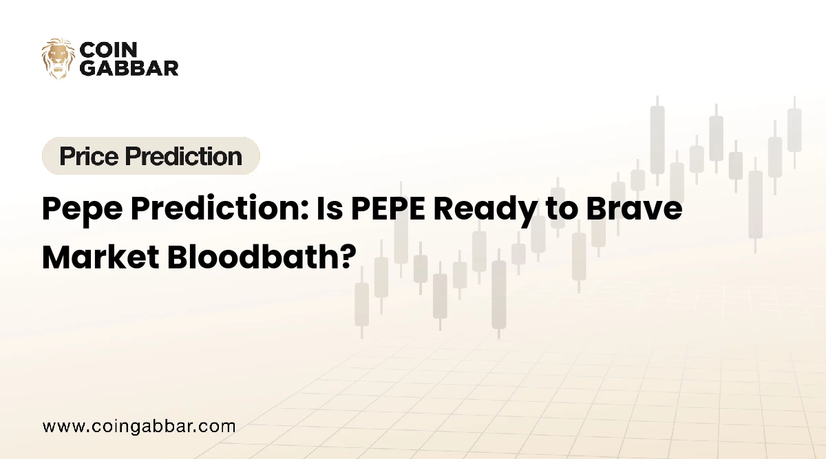 Pepe Prediction: Is PEPE Ready to Brave Market Bloodbath?