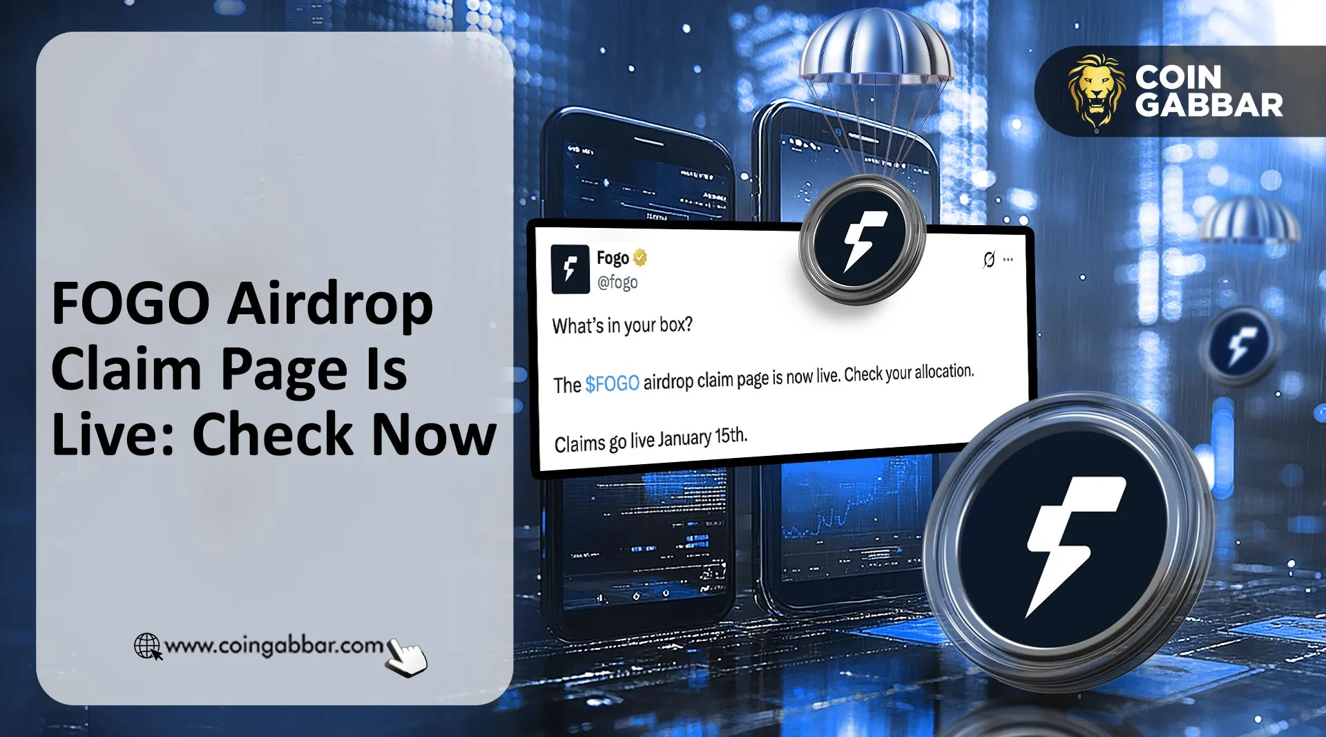 FOGO Airdrop Claim Page Is Live: Check Now