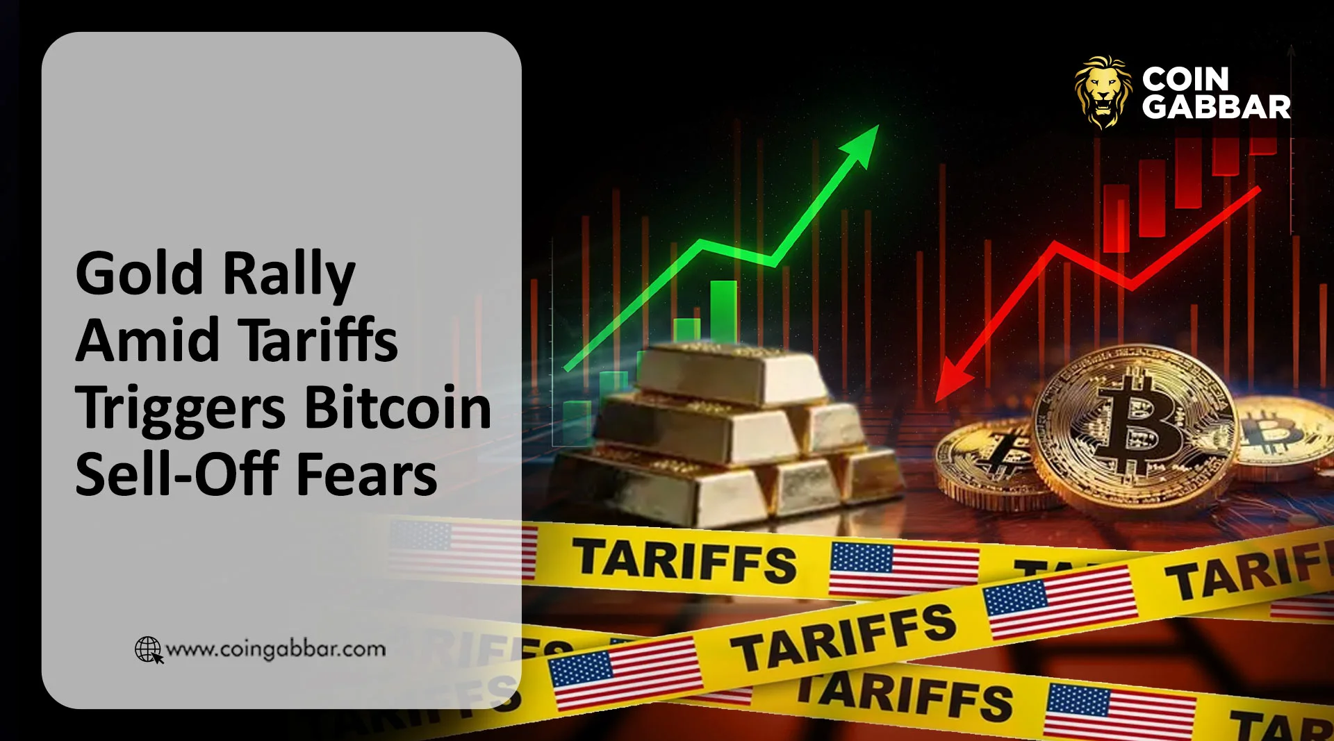 Gold Rally Amid Tariffs Triggers Bitcoin Sell-Off Fears