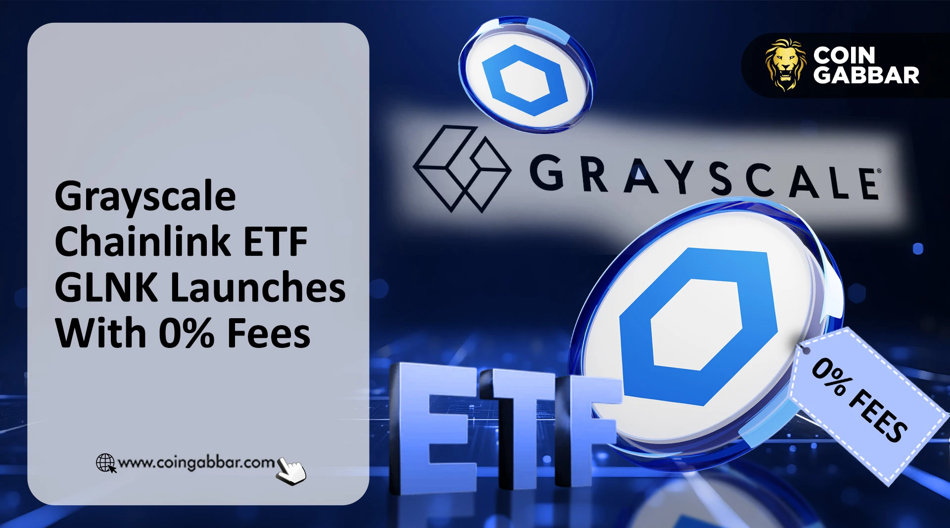 Grayscale Chainlink ETF GLNK launch and investor details