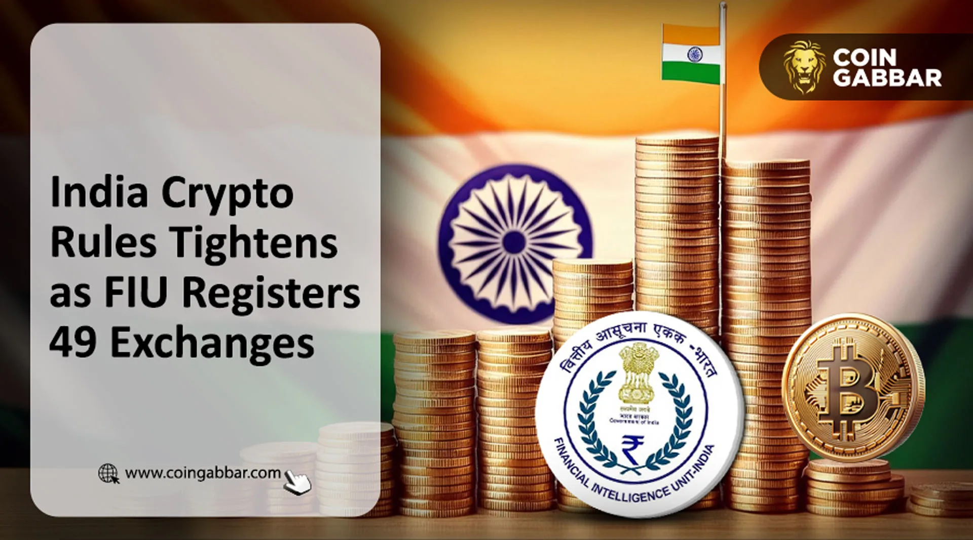 India Crypto Rules Tightens as FIU Registers 49 Exchanges
