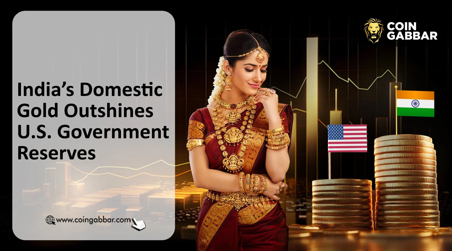 India vs US: Growing Competition in Gold and Crypto Holdings