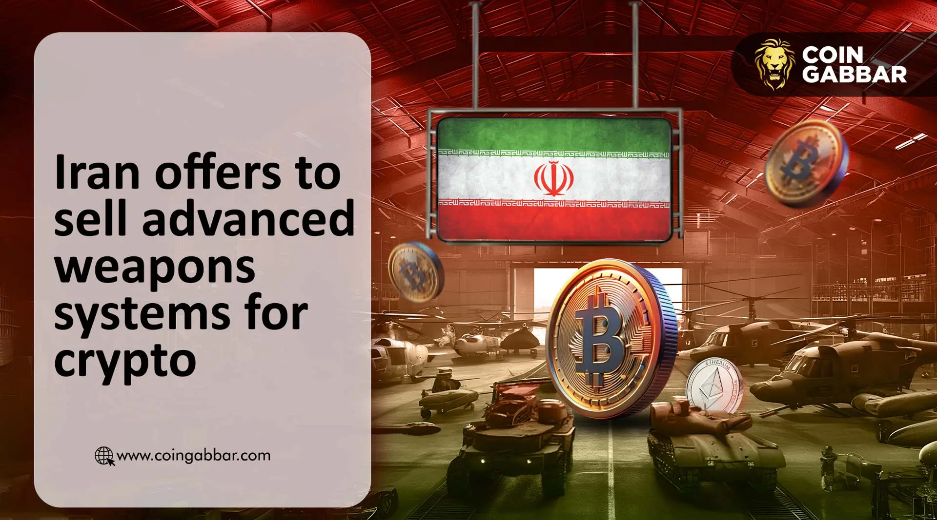 Iran Crypto News: Crypto Accepted for Weapon Deals