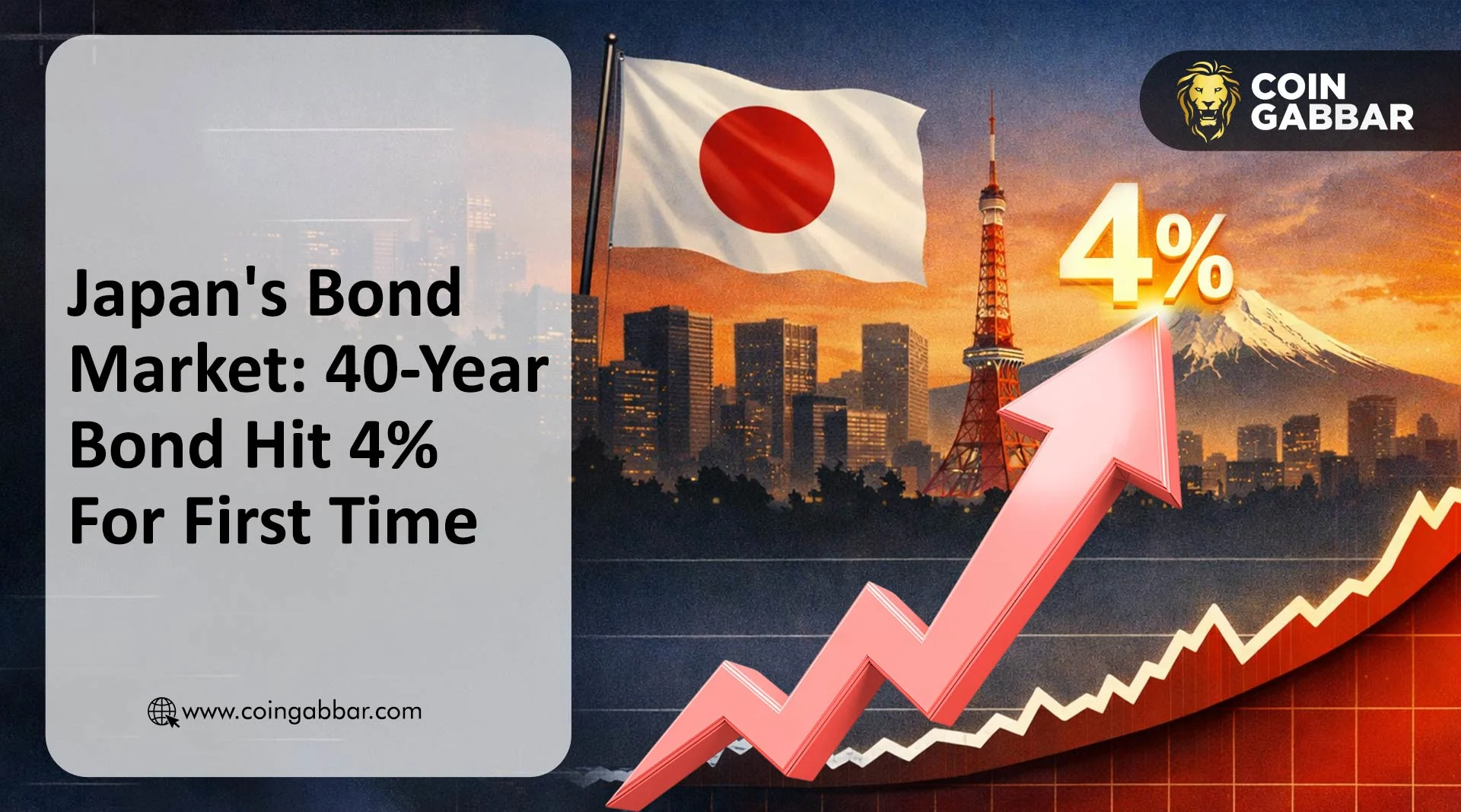 Japan’s Bond Market: 40-Year Bond Hit 4% For First Time