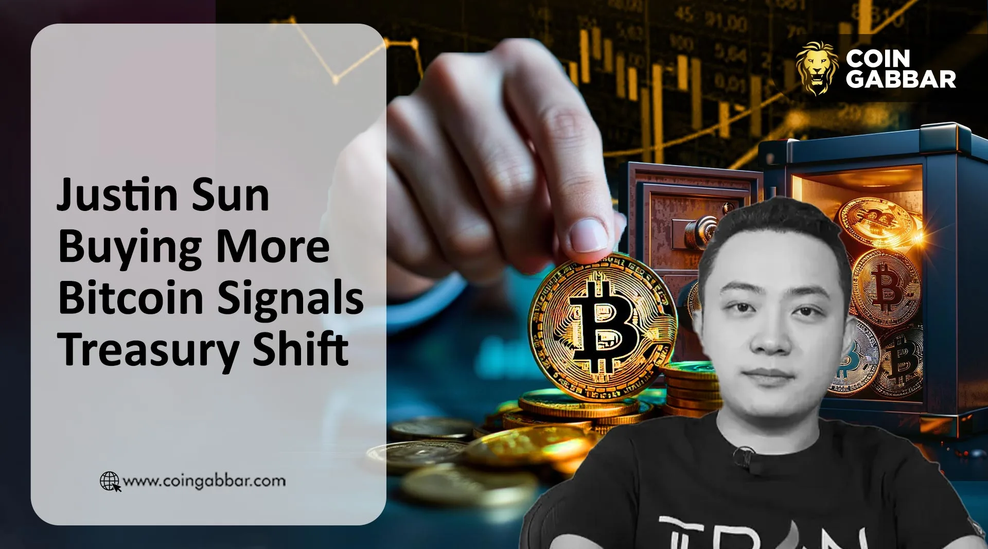 Justin Sun buying more Bitcoin as Tron DAO expands its crypto treasury reserves