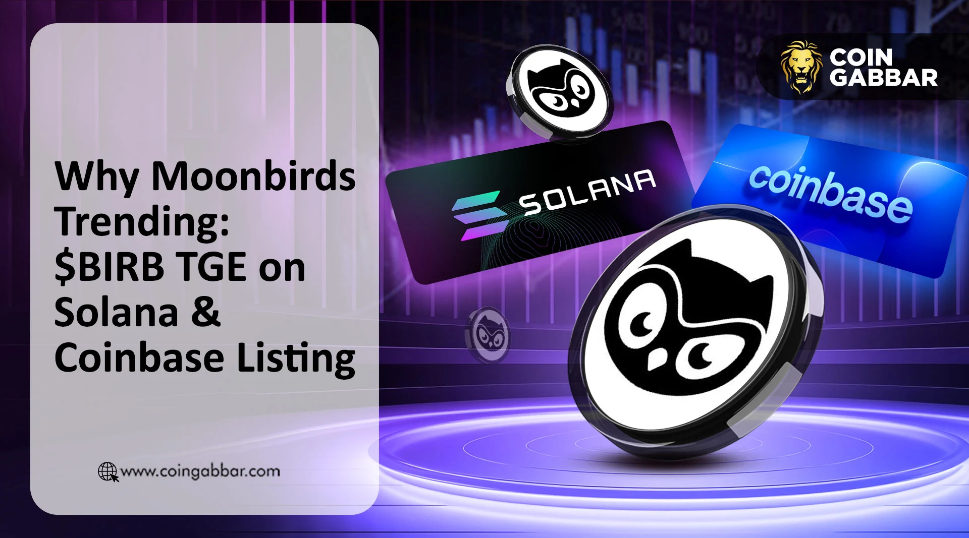 Why Moonbirds Solana Trending: $BIRB TGE & Coinbase Listing