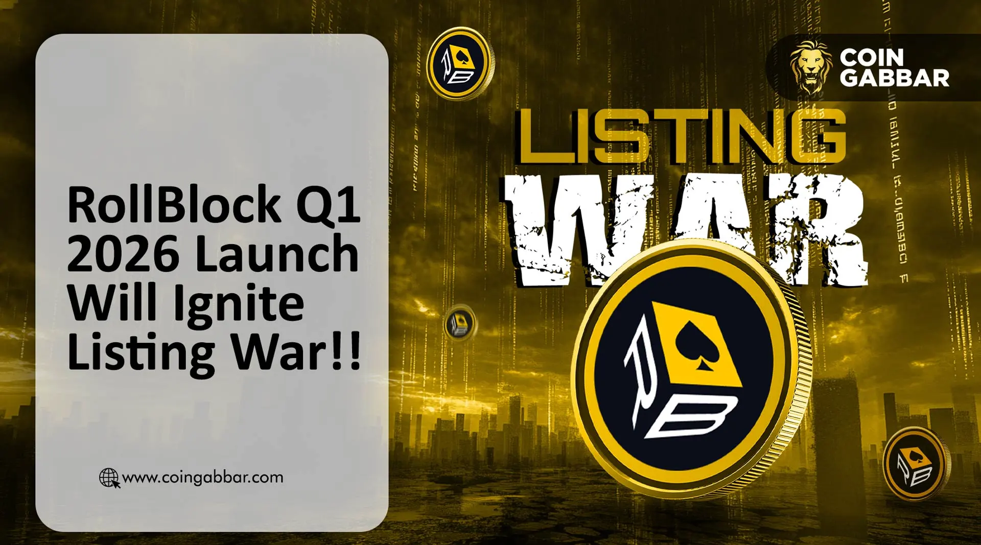 RollBlock Launch Date in February