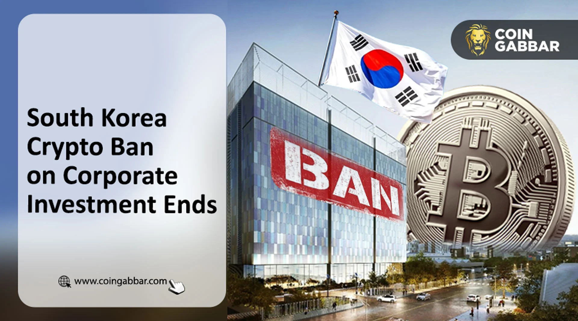 South Korea crypto ban ends allowing corporate investment