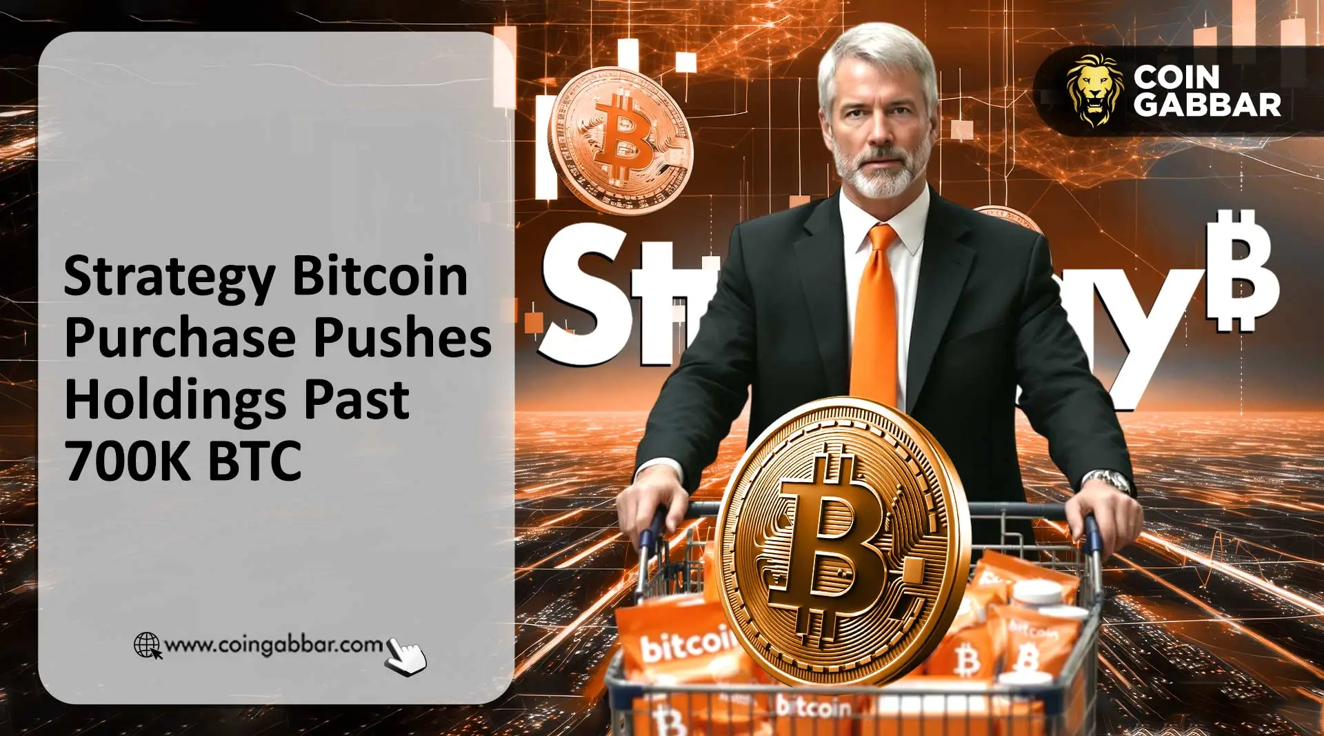 Strategy Bitcoin purchase as Michael Saylor adds 22,305 BTC