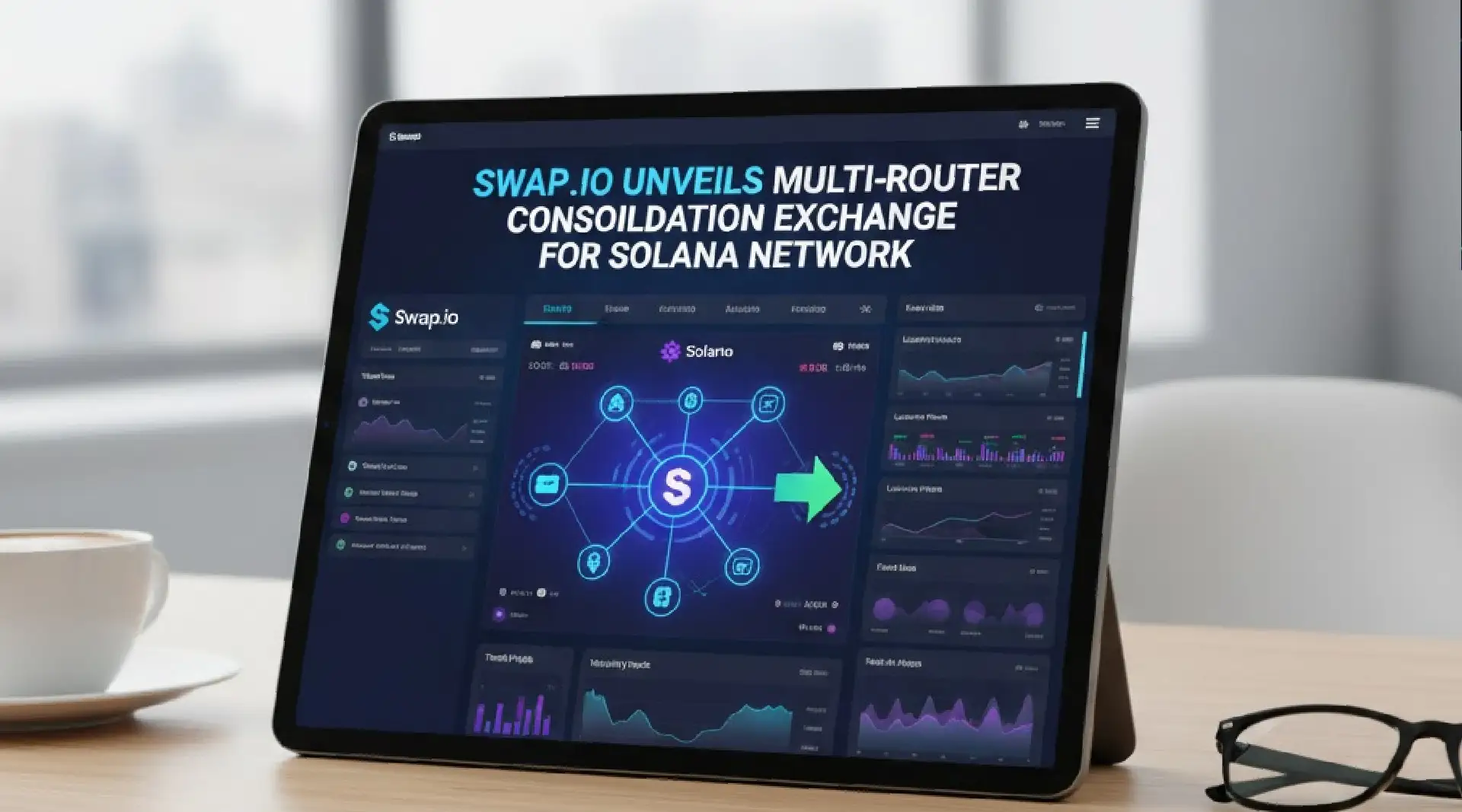 Swap.io Exchange for Solana Network