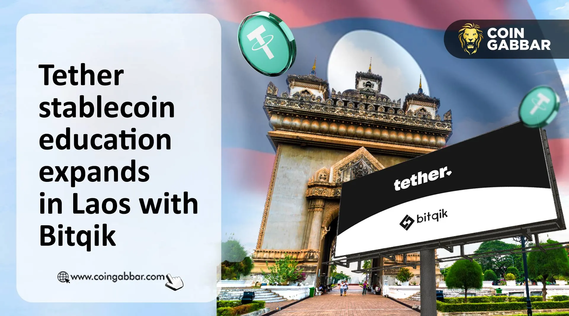 Tether stablecoin education expands in Laos with Bitqik