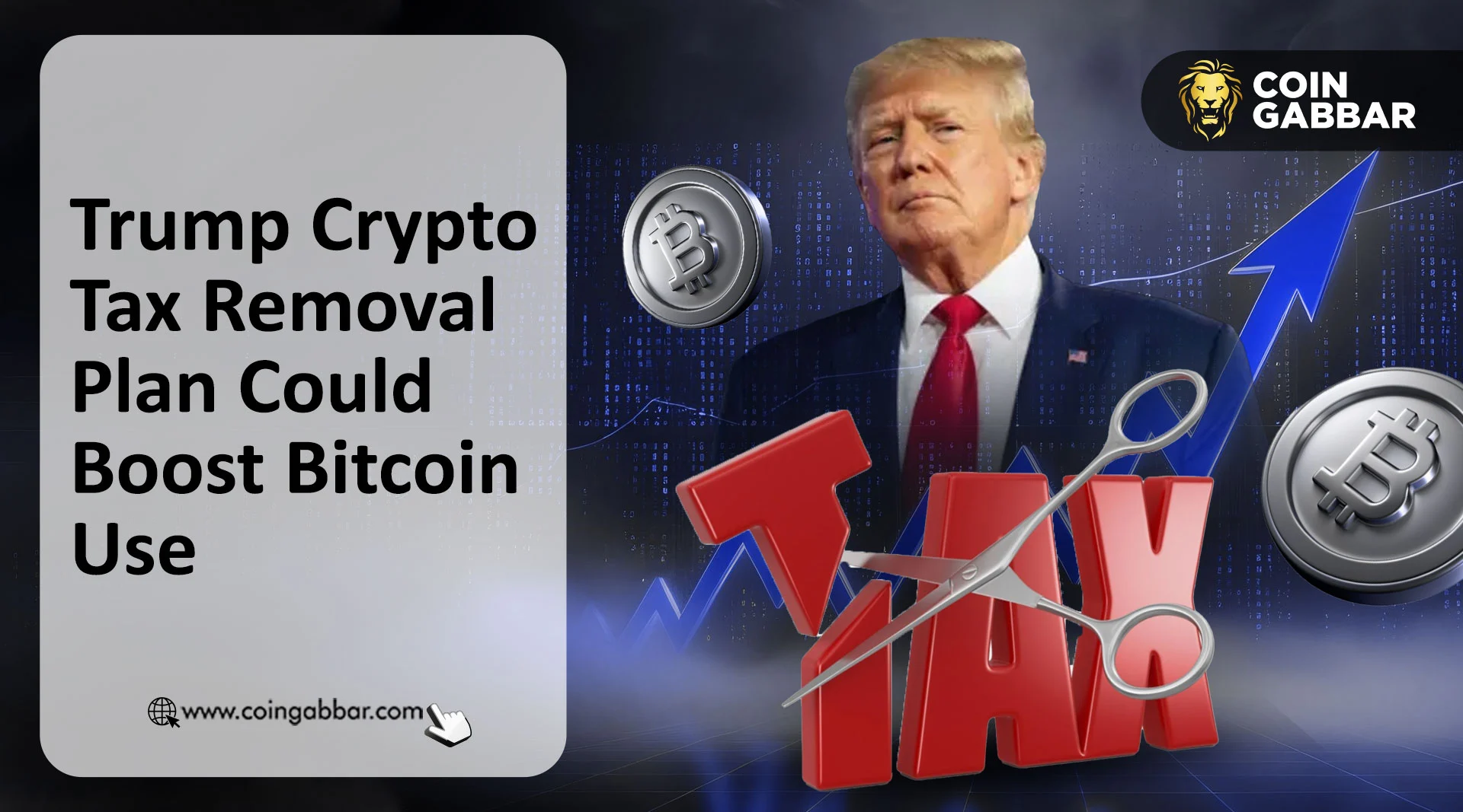 Trump Crypto Tax Removal Plan Could Boost Bitcoin Use