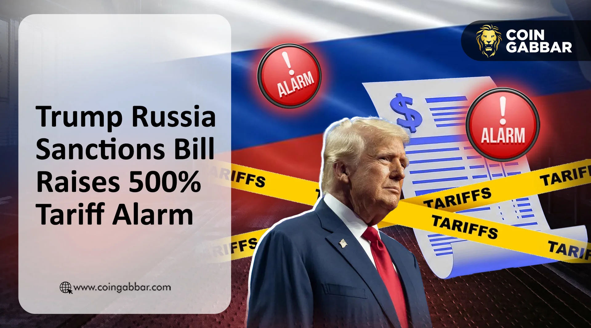 Trump Russia Sanctions Bill Raises 500% Tariff Alarm