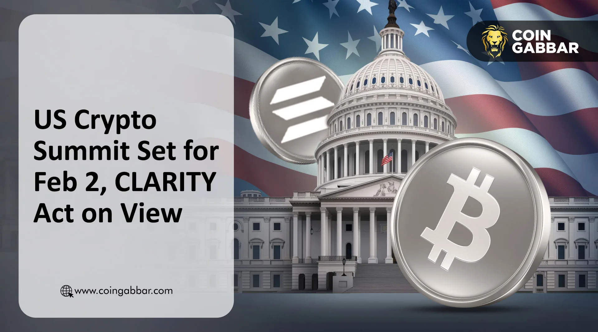 White House Crypto Summit on Feb 2, Seeks CLARITY Act Approval