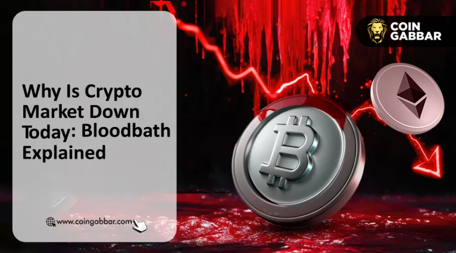 Why Is Crypto Market Down Today? Bitcoin and Ethereum Crash Explained
