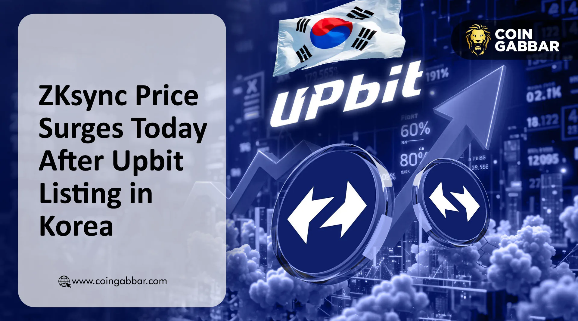 ZKsync Price Surges Today After Upbit Listing in Korea