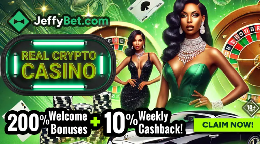 Crypto Gambling World of JeffyBet.com