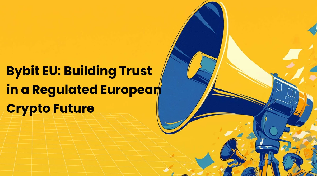 Bybit EU leadership at Vienna HQ press conference