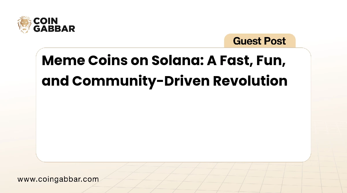 Meme Coins on Solana: Fun, Fast, and the Future