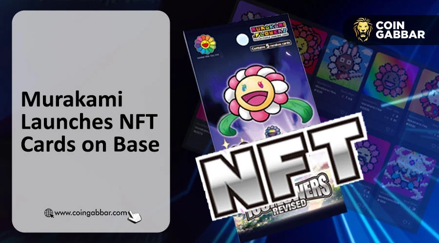 Takashi Murakami 108 Flowers Revised NFT Trading Cards on Base Blockchain