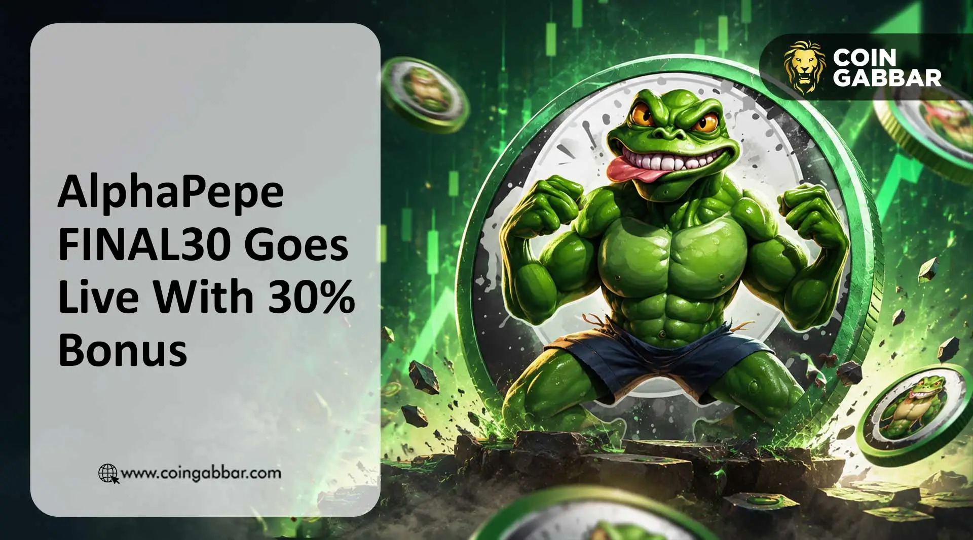 AlphaPepe FINAL30 bonus ALPE presale