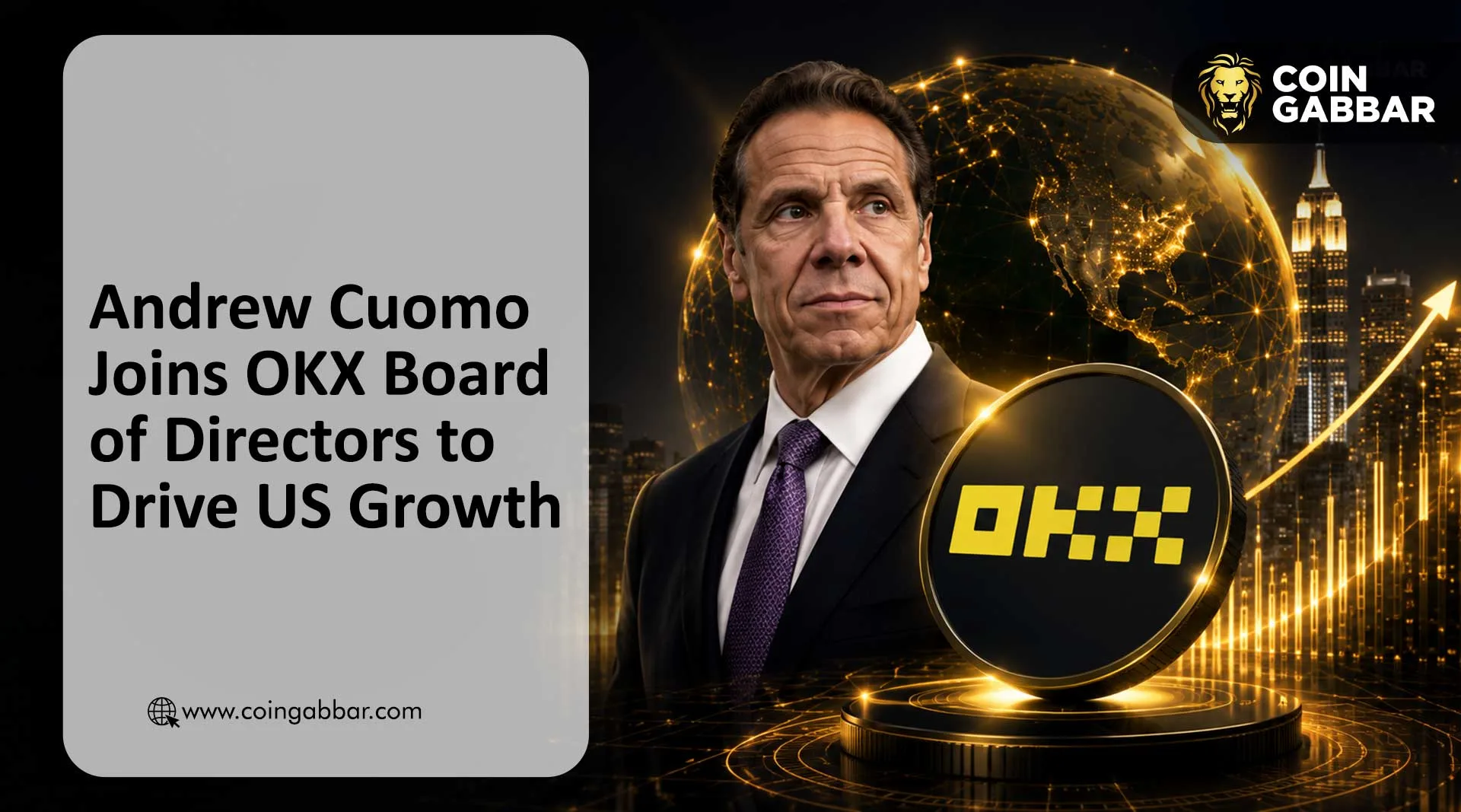 Andrew Cuomo Joins OKX Board