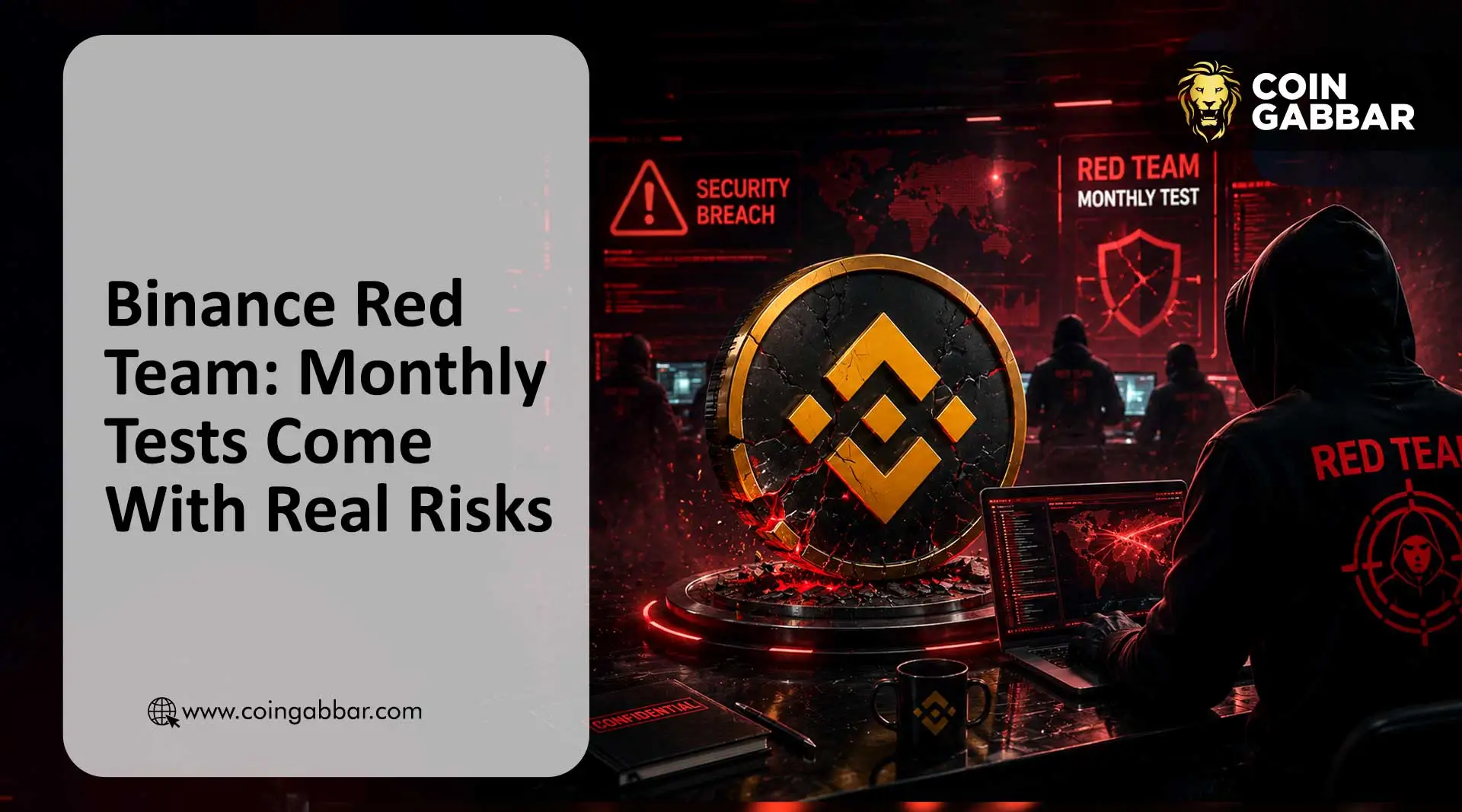Binance red team monthly phishing simulation