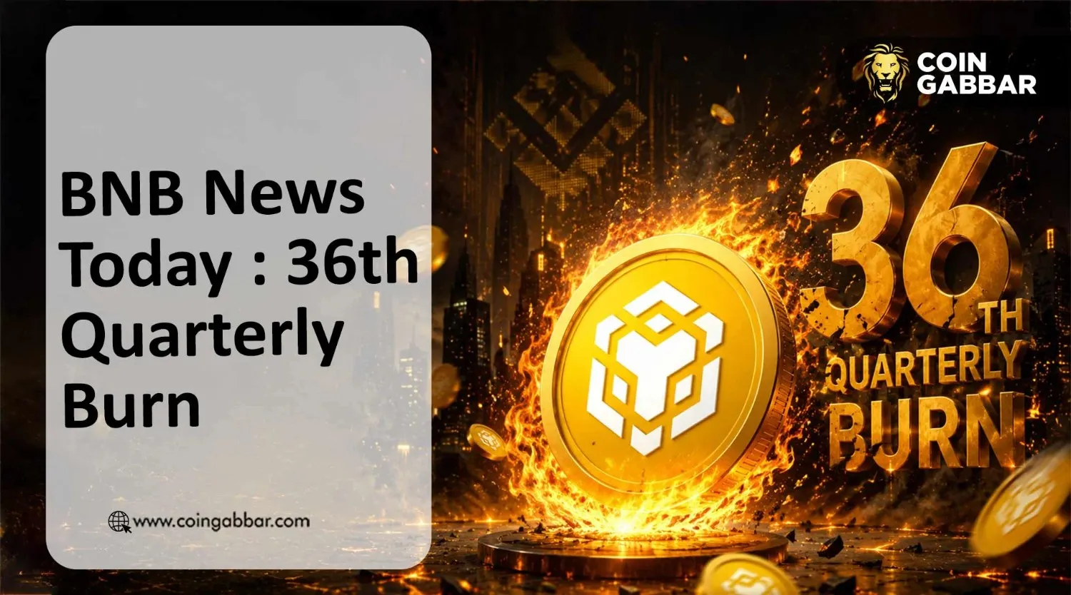 BNB News Today : 36th Quarterly Burn
