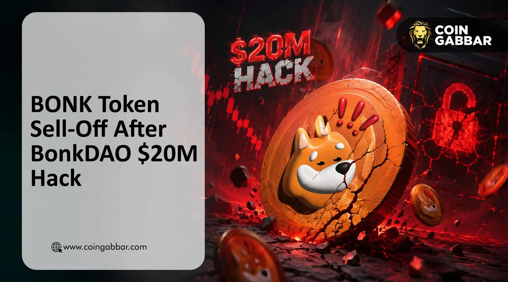BONK Token Sell-Off After BonkDAO $20M Hack
