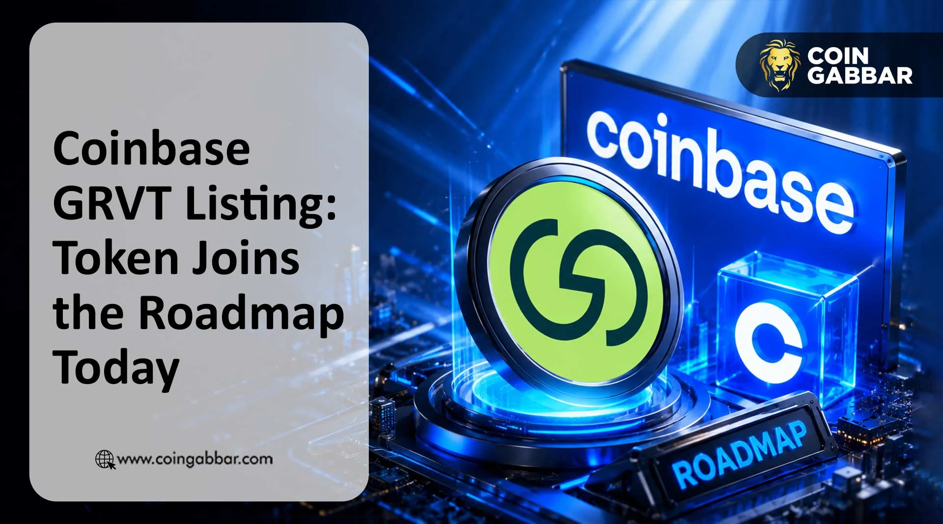 Coinbase GRVT Listing: Token Joins the Roadmap Today