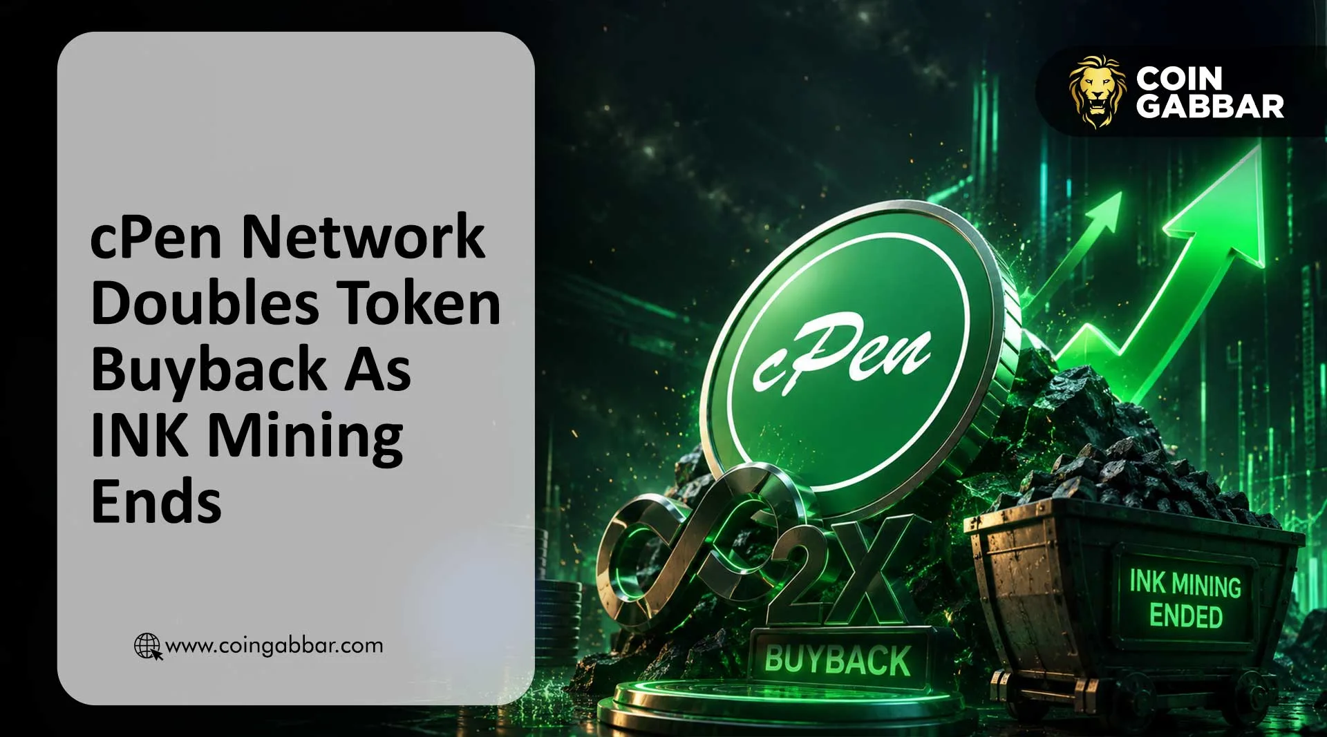 cPen Network Doubles Token Buyback As INK Mining Ends