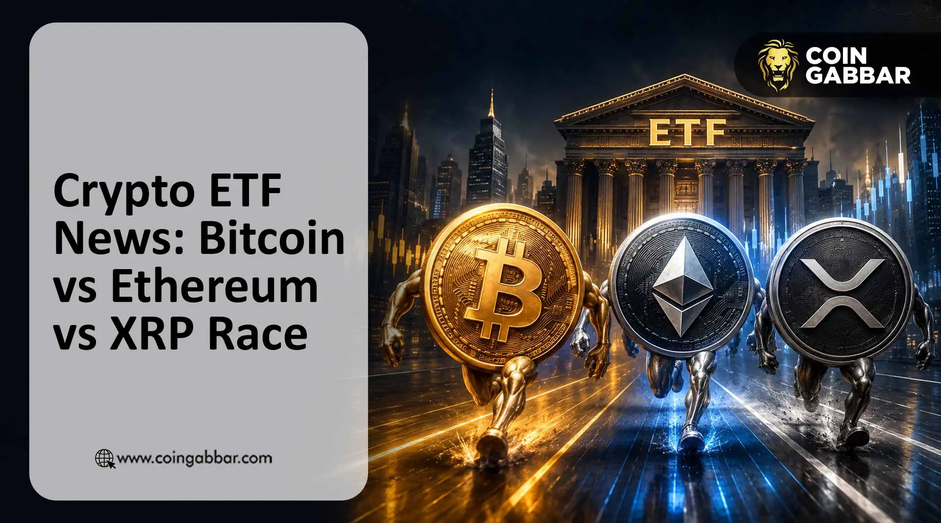 Crypto ETF News Bitcoin vs Ethereum vs XRP inflows analysis