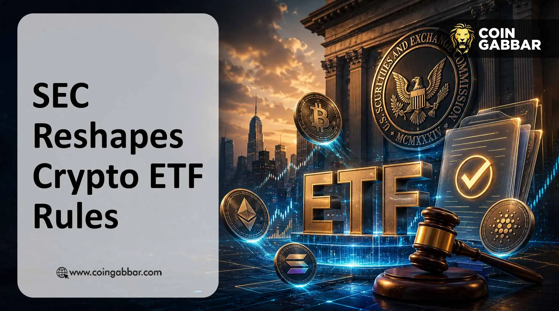 SEC Reshapes Crypto ETF Rules