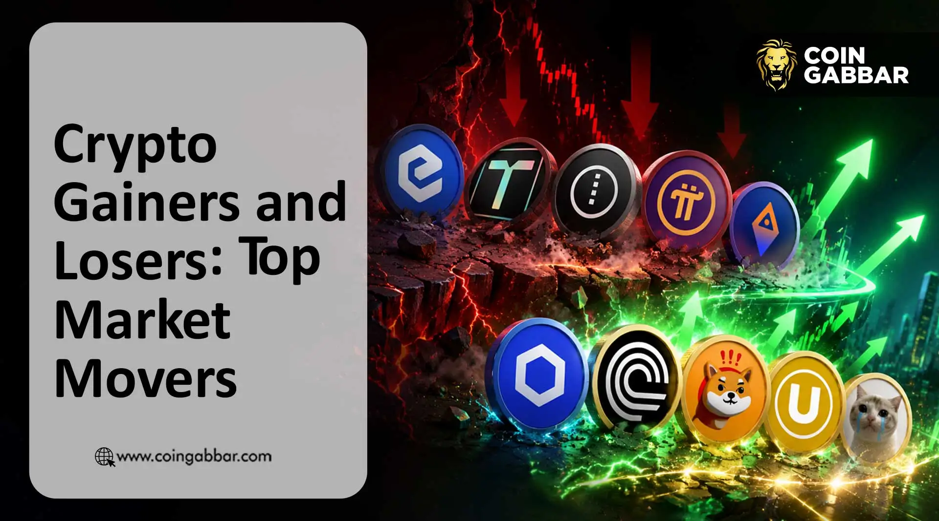 Crypto Gainers and Losers: Top Market Movers