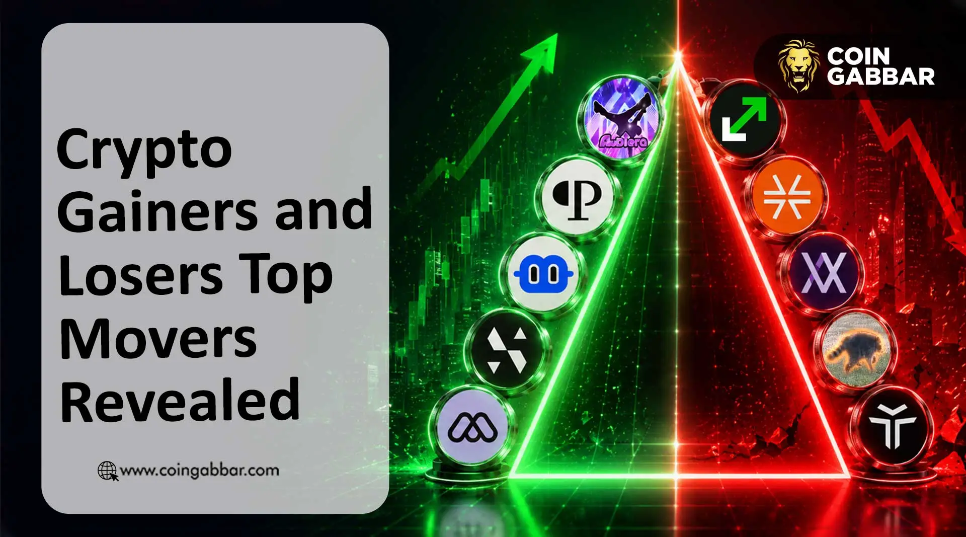 Crypto Gainers and Losers Top Movers Revealed