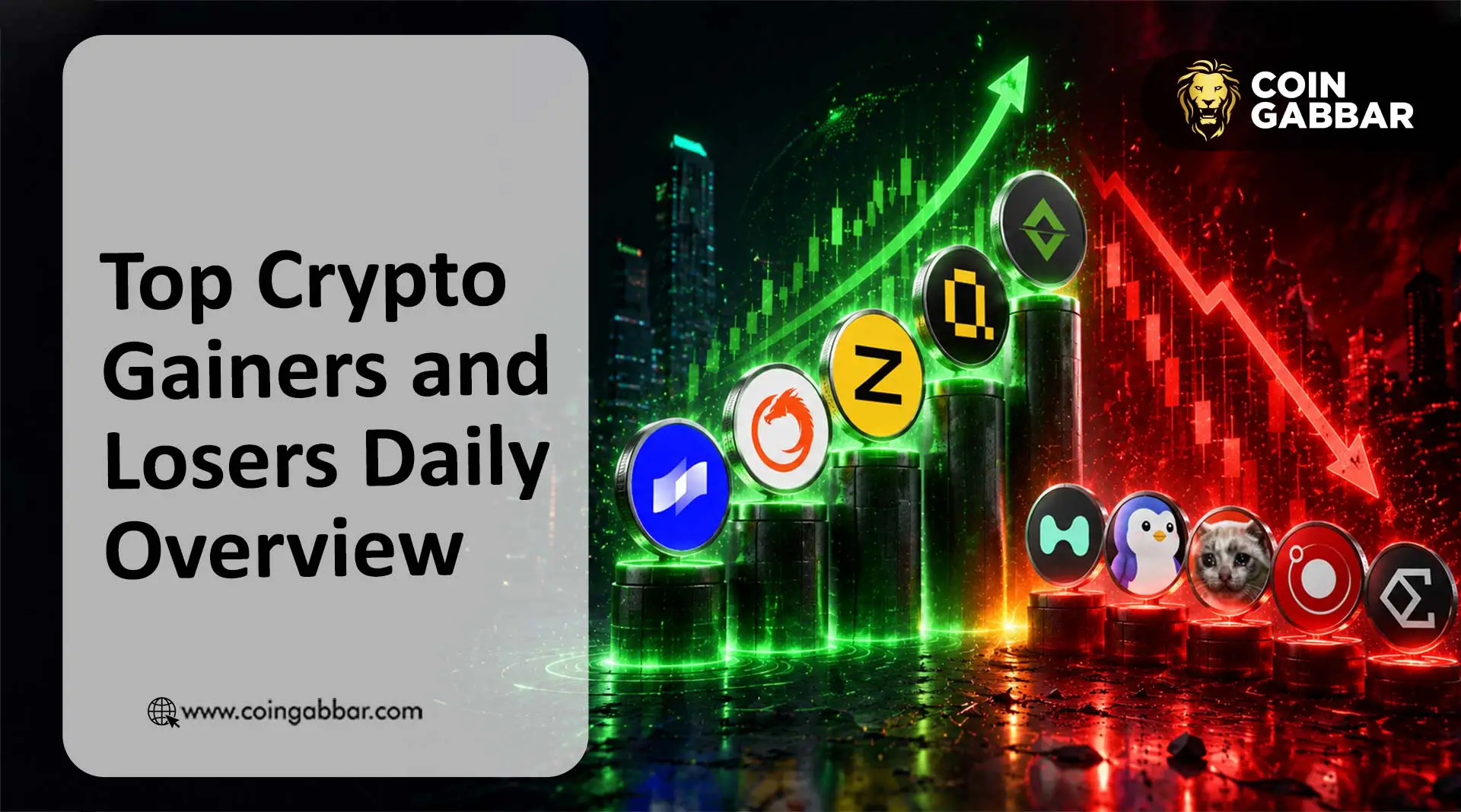 Top Crypto Gainers and Losers Daily Overview