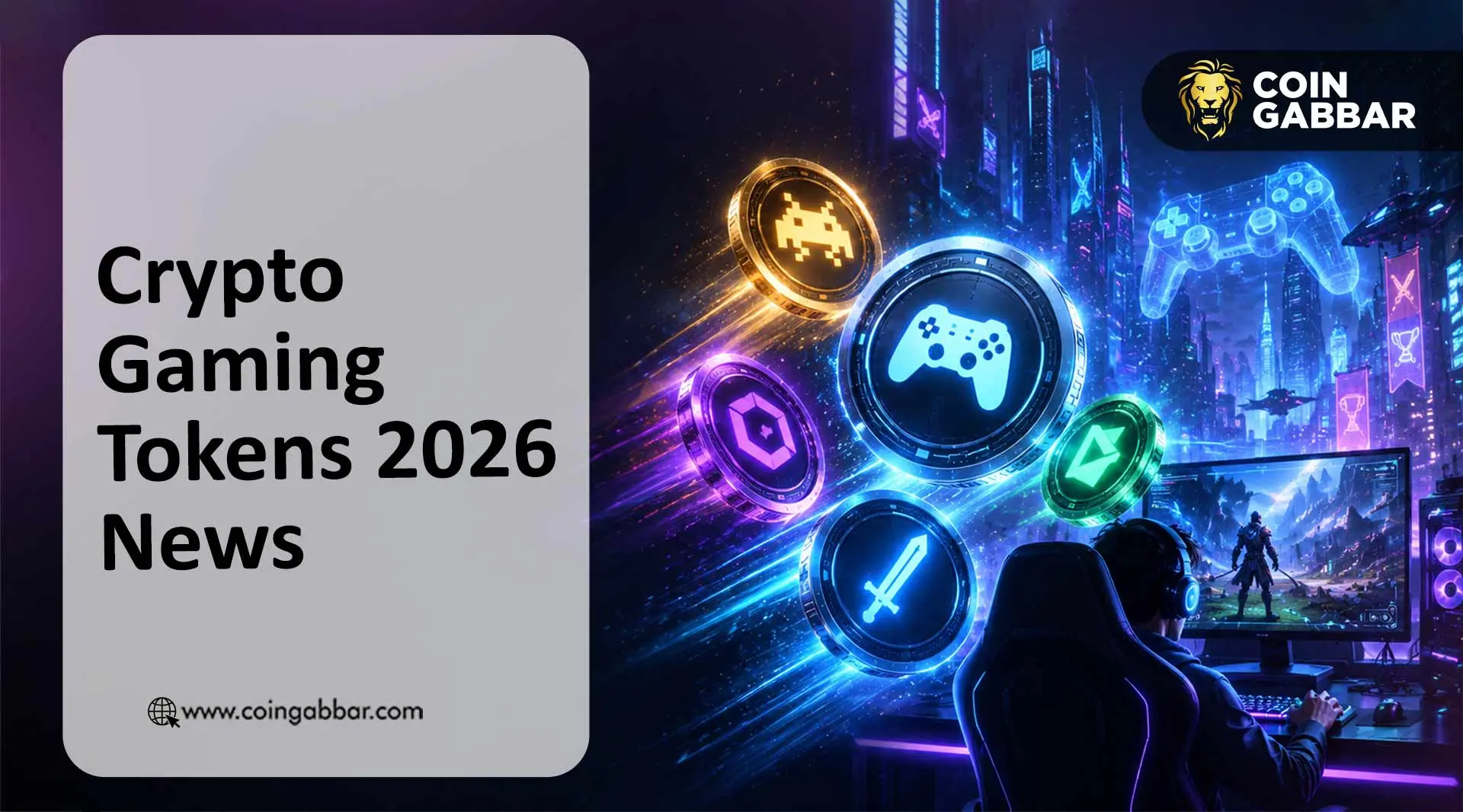 Crypto Gaming Tokens 2026 news illustration for August 2026