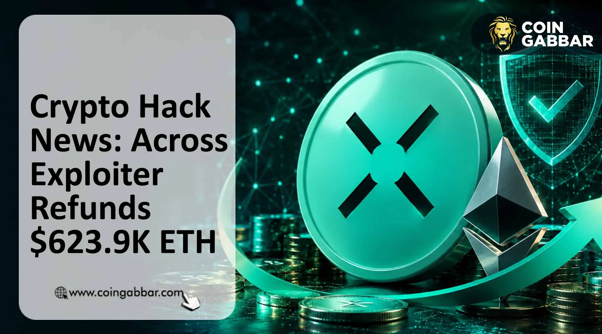 Crypto Hack News showing Across exploiter's refund of 331.8 ETH